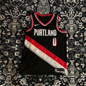 Portland Trailblazer’s #0 Lillard NBA Nike Jersey